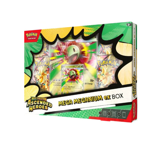 Pokémon TCG Mega Evolution Ascended Heroes Mega Meganium ex Box