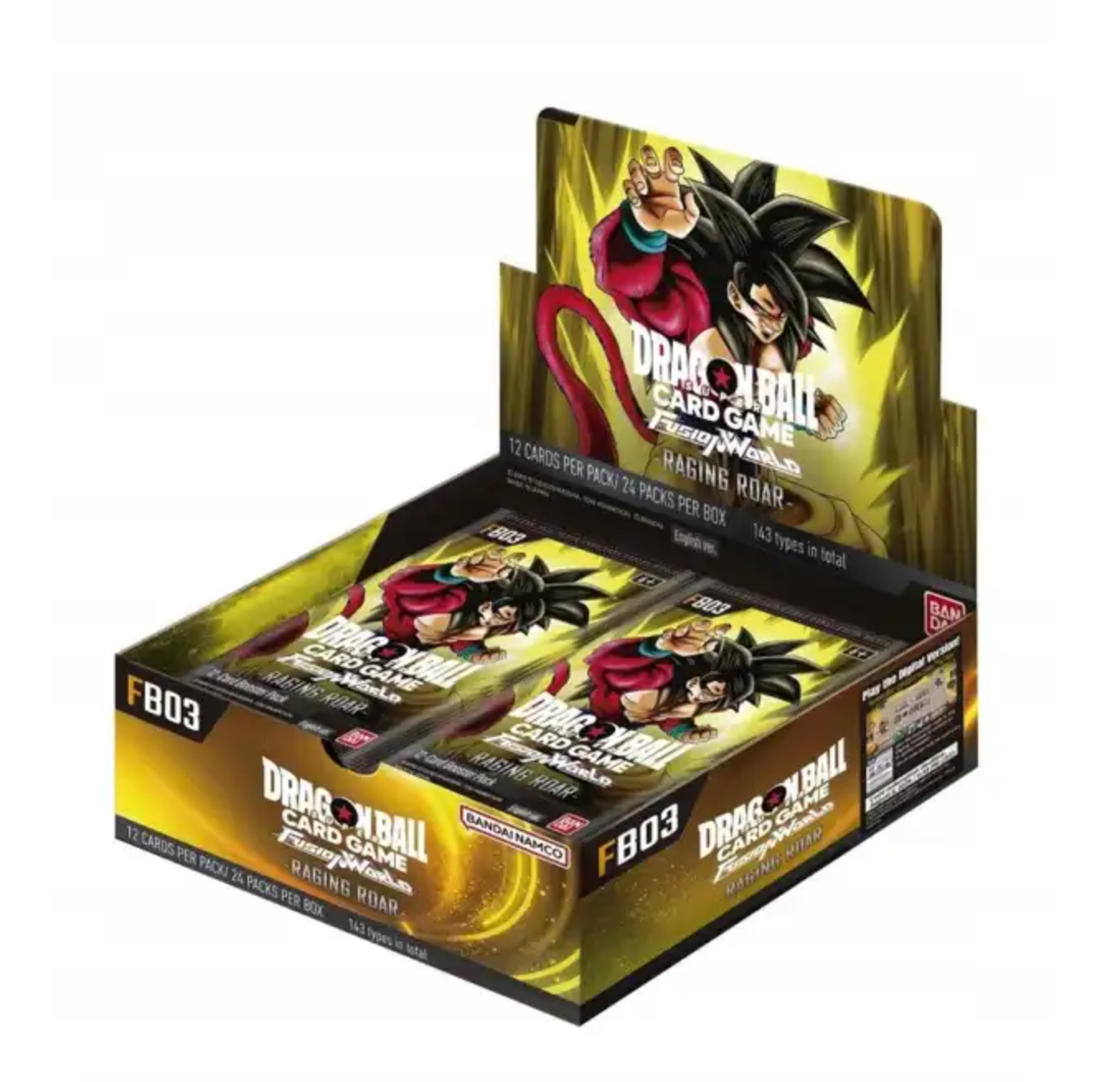 Dragon Ball Super Card Game: Fusion World – FB03 Absolute Roar Booster Box (24)