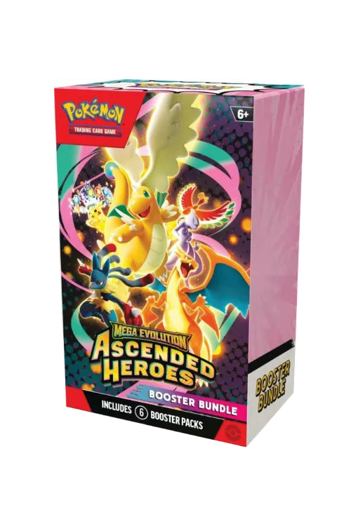 Pokémon TCG Mega Evolution Ascended Heroes Booster Bundle